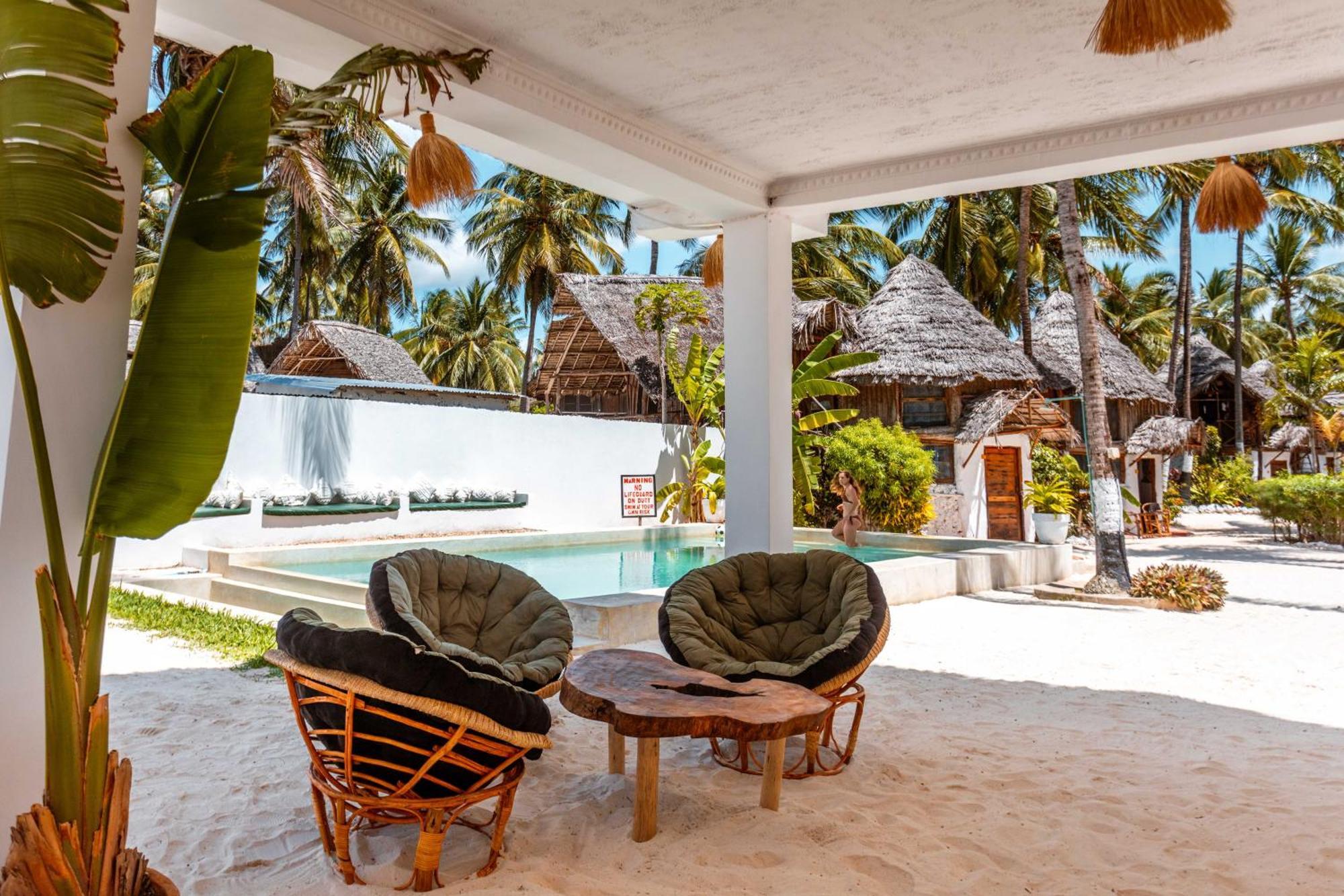 Maisha Matamu Beach Hotel Paje Exterior foto
